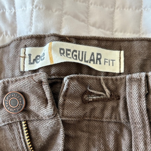 Lee Men's Brown Jeans - Picture 3 of 10